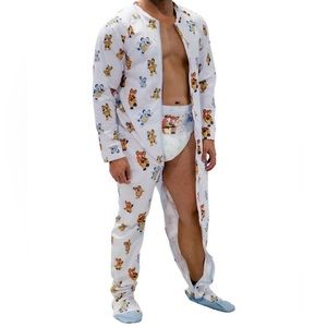 NEW & SEALED: Tykables ABDL Footed Sleeper, Medium, Koda Cubs, Discontinued